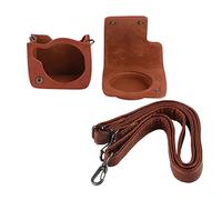 Akozon Funda Protectora de Cuero PU Premium para Mini 90 con Correa de Hombro Ajustable Marrón (Brown)