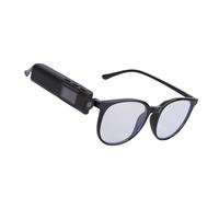 Akozon Gafas de Cámara Portátiles 2.7K 12MP WiFi Gafas de Grabación de Vídeo Aptas para Vlog Viajes Deportes Al Aire Libre (32G)