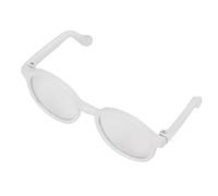 Akozon Gafas para Mascotas de Plástico Transparente, Elegantes, Divertidas y Lindas Gafas de Sol para Mascotas para Gatos y Perros, Accesorios de Halloween, Gafas para Mascotas de