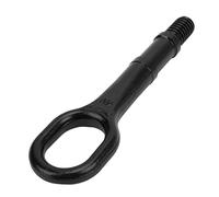 Akozon Gancho de Remolque, Gancho de Remolque de Coche Negro 1T0 805 615 a Gancho de Ojo de Remolque de Servicio Pesado Reemplazo de Anillo de Remolque de Parachoques para R32 Rabbit Eos CC