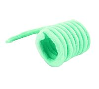 Akozon Gato Spring Seguro y Masticable Mejora la Salud Spring Plush Cat para Gatitos Cat Spring Safe (Green)
