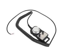 Akozon Generador de Impulsos de Volante Electrónico de 4 Ejes CNC de 5 V para Control de Herramientas de Precisión - Pulsación Manual con Funciones de Multiplicación y Parada