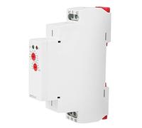 Akozon GRT8 A1 Mini relé de Tiempo de Retardo de Encendido Tipo de Carril DIN AC/DC 12V240V, Interruptor de Temporizador de Retardo AC/DC 12V240V Mini relé de Tiempo de de Encendido Tipo de Carril