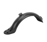 Akozon Guardabarros Ligero para Scooter Eléctrico - Guardabarros de Repuesto Profesional a Prueba de Salpicaduras de 4 Orificios en Negro