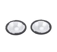 Akozon Guardias de Lentes de Vidrio Templado para Accesorios de Cámara de Acción X4: Cubierta de PC de Dureza de 9 H con Alta Transmitancia de Luz y Anti Colisión
