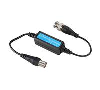 Akozon HD TVI/CVI/AHd CVBS Aislador de Bucle de Tierra Balun de Vídeo Coaxial BNC Macho a Hembra para Cámara, Aislador de Bucle de Tierra de Vídeo Coaxial Balun BNC Macho a Hembra para Cámara CCTV