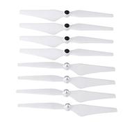 Akozon Hélice de Auto-apriete de Repuesto 8 Piezas/Set CW CCW Hélice de Auto-apriete para Phantom 1/2/3/3PRO/FC40/E300 Standard Quadcopter, 4 x 9450 CW, Pala de Quadcopter para 2/3 Car