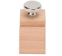 Akozon Herramienta de Bloque de Lijado Elaboración de Cuero - Bloque de Lijado de Madera Abrasión Bandas de Haya Pulido Soporte de Papel de Lija Herramientas de Cuero Hechas - de (bisel)