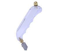 Akozon Herramienta para Cortar Vidrio y Aceite con Rodillo de Acero de Tungsteno, Profesional para Cortar Vidrio y Agarre Antideslizante para Minerales, Portátil para Uso en el Hogar el Taller