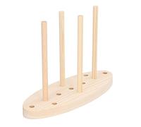 Akozon Herramienta para Hacer Lazos para Coronas, Lazo de Madera de Roble para Bricolaje, para Navidad, Halloween, Envoltura de Regalos y Decoración del Hogar