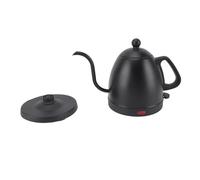 Akozon Hervidor Eléctrico con Cuello de Cisne de 800ml y 1000W Menos de Acero para Hervir té y café Rápidamente con Control de un Toque Boquilla de Precisión