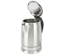 Akozon Hervidor Eléctrico Hervidor de Agua de Acero de 2,0 L Menos con Apagado Automático, Ebullición Rápida, Material de Calidad Alimentaria 304, Diseño Seguro para Preparar té y café