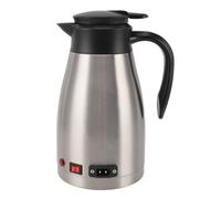 Akozon Hervidor Eléctrico Portátil para Automóvil de 12 V: Hervidor de Agua de Acero con Menos de 1300 Ml para Viajes Eficientes, Hierve Agua, café y Más para Automóviles y Camiones