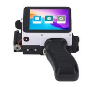 Akozon Impresora Portátil Máquina de Impresión de Inyección de Tinta de 12,7 Mm para Etiquetas de Fecha de Código de Barras Número de Lote Compatible con Materiales en Varios Idiomas, Máquina de