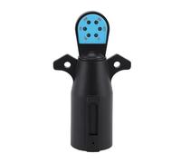 Akozon Indicadores del Probador del Enchufe del Remolque de 7 Pines Probador del Circuito de la Luz de 7 Vías para el Diagnóstico del Remolque