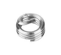 Akozon Inserciones Roscadas 100 unids M3 Acero Inoxidable SS304 Alambre Enrollado Helicoidal Rosca Inserciones de Rosca(M3*0.5 * 1.5 D)