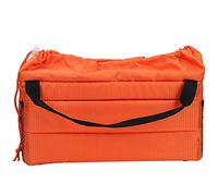 Akozon Inserte la Caja Acolchada de la Protección de la Partición del Bolso de la Cámara DSLR con la Manija de la Cubierta Naranja (Orange)