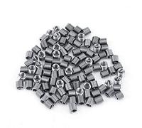 Akozon Insertos Roscados 100 piezas M4 de acero inoxidable SS304 Insertos de rosca de tornillo Alambre en espiral helicoidal helicoil tipo libre rosca (M4 x 0,7 x 1,5 D)