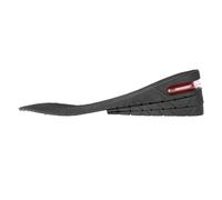 Akozon Insolas de Aumento de Ajustable - Plantillas de Elevación de Tacón Unisex para Comodidad y Elevación Mejora - 4 Capas para Ajuste de Personaliza (3 niveles)
