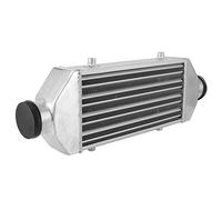 Akozon Intercooler de Entrada de 63 mm y 2,5 Pulgadas Intercooler Turbo Universal Montaje Frontal 300x160x65mm Accesorio Modificado para Coche