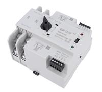 Akozon Interruptor Automático de Transferencia, 63A Control WiFi | Gestión remota de aplicaciones, fuente de alimentación sin interrupciones, material retardante de llama, montaje en riel de