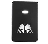 Akozon Interruptor Basculante LED para Coche para, Highlander, y -interruptor de Encendido y Apagado para Barra de Luces Luz Antiniebla (patrón de foco)