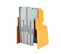 Akozon Interruptor de Encendido/Apagado de Pedal Resistente A la Corrosión Resistente Al Aceite de Aleación de Aluminio de 250 V 10 A con Protector, Interruptor de Pedal de 250 V 10 A, para Máquinas