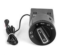 Akozon Interruptores de faros automotrices, Interruptor luces automaticas, Módulo sensor del panel de instrumentos del faro, Interruptor de luz antiniebla para MK4
