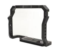 Akozon Jaula para Cámara con Zapata Fría y Orificios Roscados de 1/4" y 3/8" para Ajuste de 70D 80D - Equipo de Video de Aleación de Aluminio