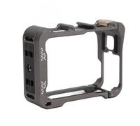 Akozon Jaula para Cámara de Acción, Marco Protector de Aluminio Anticaída para Zapata Fría, Cubierta de Lente de Silicona para Ace Pro, Fotografía y Ciclismo