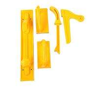 Akozon Juego de 5 piezas de bloque de empuje de seguridad, accesorios para sierra de mesa, enrutador para carpintería, herramientas de mesa, uso en sierras de mesa, ensambladoras, sierras de cinta, ac