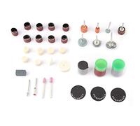 Akozon Juego de Accesorios de Herramientas Rotativas de 105 Piezas para Esmerilar, Lijar, Pulir y Taladrar, para la Mayoría de Amoladoras Eléctricas y Minitaladros, Organizados en una Caja de