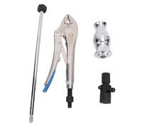 Akozon Juego de Alicates de Bloqueo de Martillo Deslizante, Alicates de Bloqueo de 9,8 Pulgadas, Martillo Deslizante de 2 Libras para Tareas Giratorias y Desmontaje de Sujetadores y