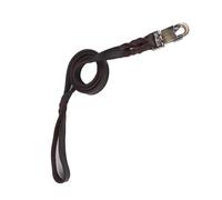 Akozon Juego de Correa y Collar para de Cuero Suave, Cadena Trenzada para Mascotas para Perros de hasta 110 Libras, Elegante y Cómodo para Caminar, 1 ud. (2,5 * 120CM)