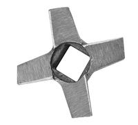 Akozon Juego de Cuchillas Profesionales para Picadora de Carne de Acero en Forma de Cruz #32-5 Tamaños Diferentes para Picar y Moler Carne de Manera Eficiente, para Todas las Batidoras y Picadoras