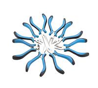 Akozon Juego de Herramientas de Reparación de Joyería de 8 Piezas, Alicates de Acero, Cortadores de Alambre, Corte Diagonal de Punta Plana