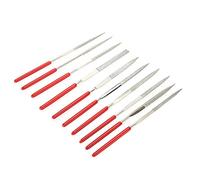 Akozon Juego de Limas de Aguja - 10 Piezas Herramienta de Limado de Acero Limas de Escofina de Madera Artesanales para Carpintería - Aplicaciones Pequeñas y Delicadas en Productos de Acabado
