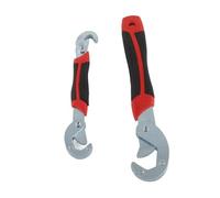 Akozon Juego de Llaves Autoajustables de 2 Piezas Llave de Tubo Rápida Multifunción de 9 a 32 Mm