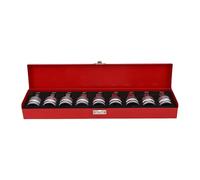 Akozon Juego de Llaves de Vaso con Puntas Hexagonales, 9 Uds., Acero de Aleación Cr-mo, H14, H17, H19, H21, H22, H23, H24, M16, 3/4 Pulgadas