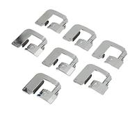 Akozon Juego de Pies de Presión Enrollados Anchos - Máquinas de Coser de Vástago bajo con Pie Enrollado de 7 Tamaños - 8/8 Pulgadas, 7/ Pulgadas, 6/, 5/, 4/, 3/, 2/ Artes, Manualidades y