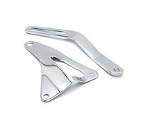 Akozon Juego de Soportes de Alternador Cromados para SB 260 289 302 347 351W Soportes de Bloque Pequeño de Fácil Instalación