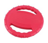 Akozon Juguete de Disco Volador Dog: Diseño Hueco de Doble Cara Flexible para Perros Grandes, Ideal para Entrenamiento y Juego Al Aire Libre (Rojo)