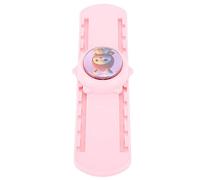 Akozon Juguete de Entrenamiento de Salto de para Niños con Contador de Toque de Transmisión de Voz y Tabla de Crecimiento Ajustable para Habilidades Deportivas Mejoradas y Ejercicio Divertido (Pink)