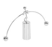 Akozon Juguete de Equilibrio de Levantamiento de Pesas de Metal Akozon con Bola de balanceo: Decoración de Escritorio Relajante para Alivio y Enfoque del Estrés