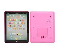Akozon Juguete de Tableta de Niños Akozon - Máquina de Estudio de Aprendizaje Chino e Inglés para Niños | Juguete para Bebés Educativo con Música, Letras, Palabras y Diversión Ortografía (Rosado)