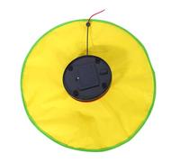 Akozon Juguete electrónico para, Electronic Meow Undercover Clawing Mouse Cat Interactive Gato con Ratón Oculto Juguete Training Tool 4 Velocidades bajo Alfombra Velocidad Amarillo