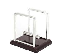 Akozon Juguete Equilibrado Metal Física Ciencia Juguete de Escritorio Educativo para Adultos Niños, Herramienta de Demostración de Conservación de Energía de Impulso, Adorno de Decoración de Mesa para