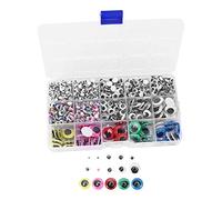 Akozon Juguetes de Plástico para Ojos, Uso Cómodo, Varias Opciones, Imaginación Ilimitada, Materiales de Juguete, álbumes de Recortes Manuales