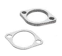 Akozon Junta de tubo de escape 5 piezas, 3Pulgadas Junta de metal de tubo de escape de cerámica con anillo reforzado Tubo de bajada de 3 pulgadas 76 mm