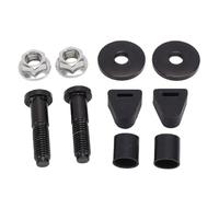 Akozon Kit Completo de Hardware Perno Retención Cerradura Pestillo Puerta Carga Trasera Compuesto Goma Acero, Conjunto Renovado Fijación Recogida Múltiple